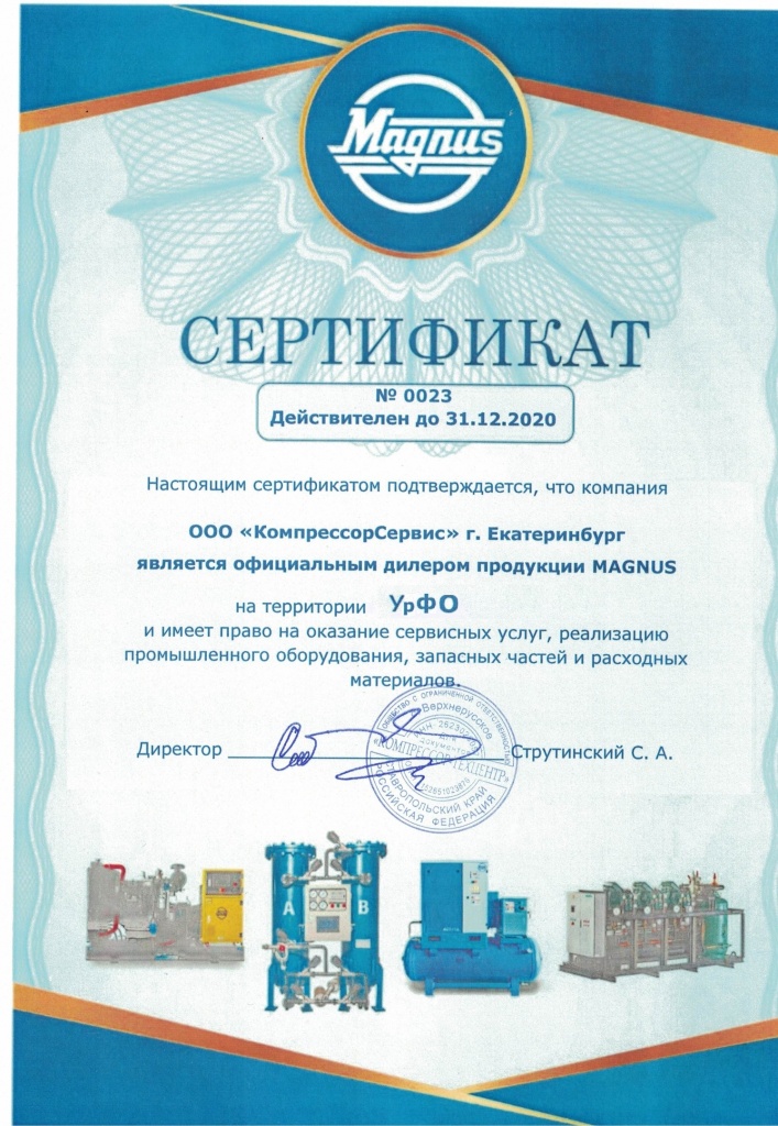 сертификат КомпрессорСервис Magnus.jpg